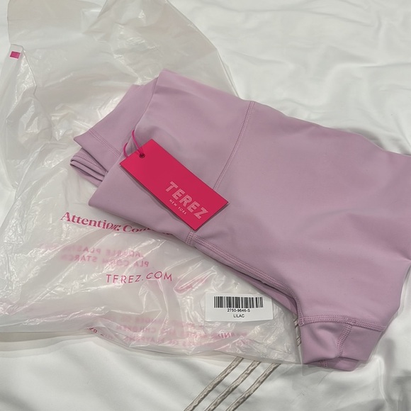 Terez TLC Leggings in Lilac - Picture 5 of 6